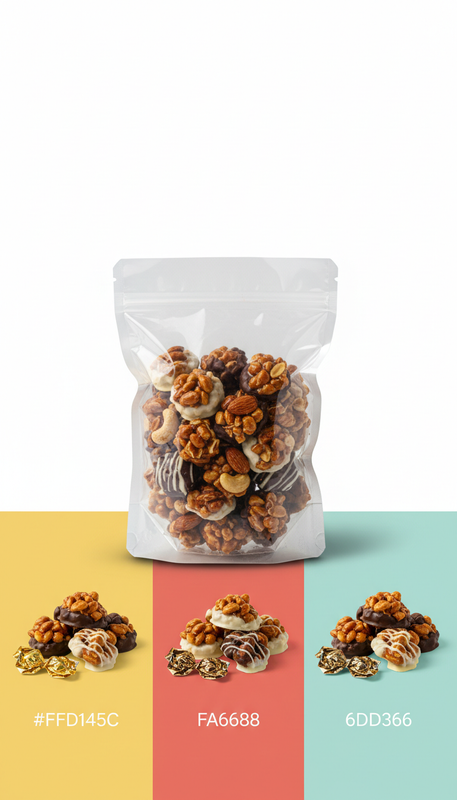 Chewy Nut Cluster Assortment Bag