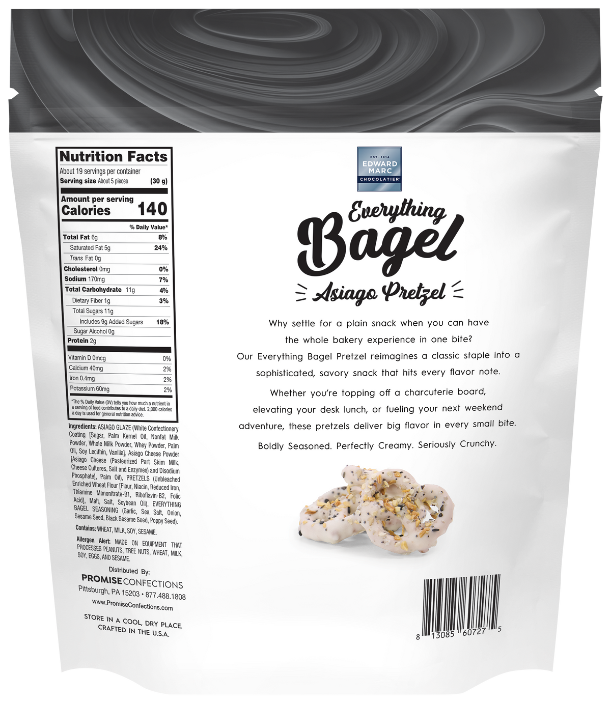 Everything Bagel Asiago Pretzel