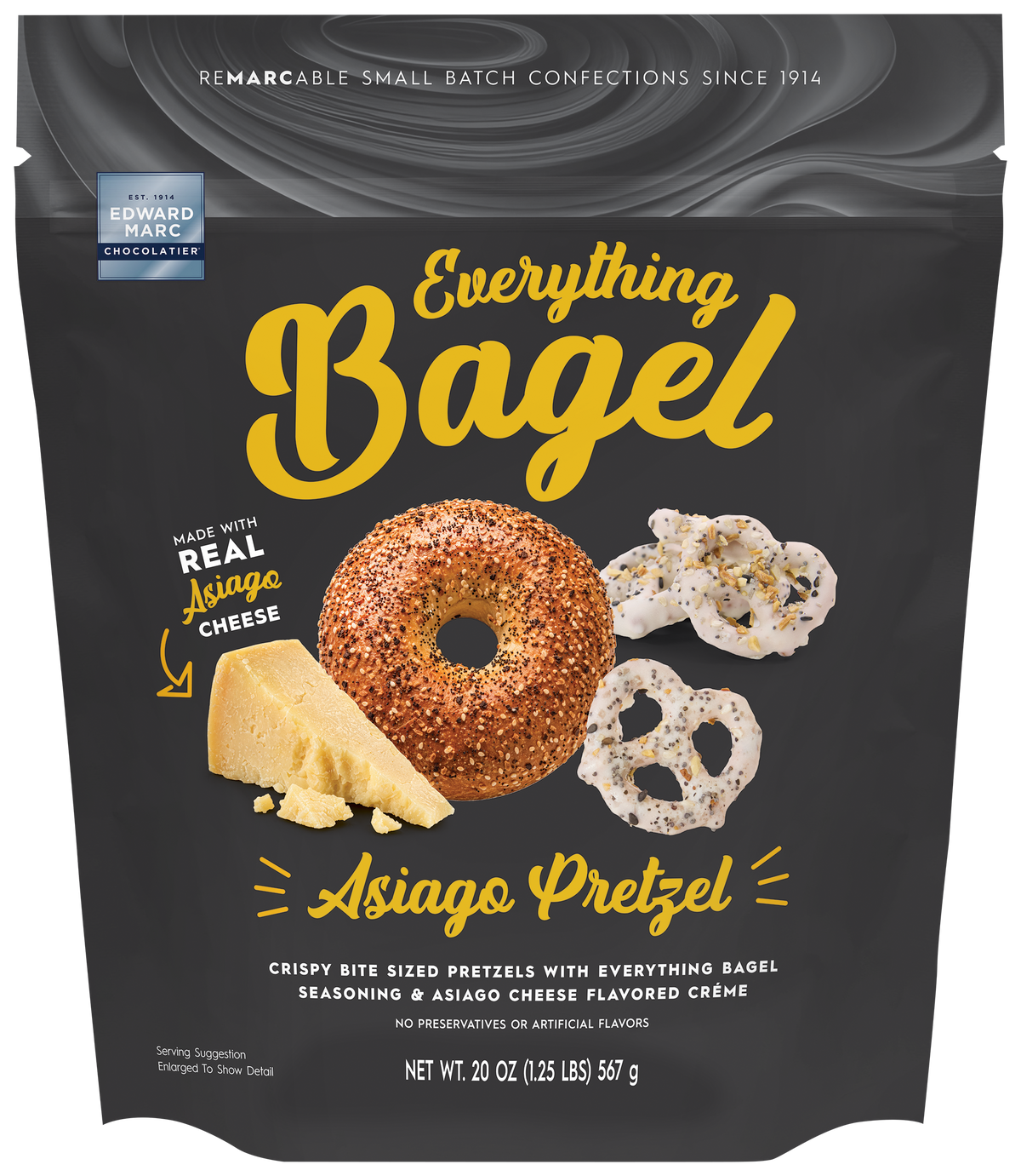 Everything Bagel Asiago Pretzel