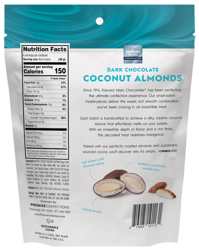 Dark Chocolate Coconut Almonds